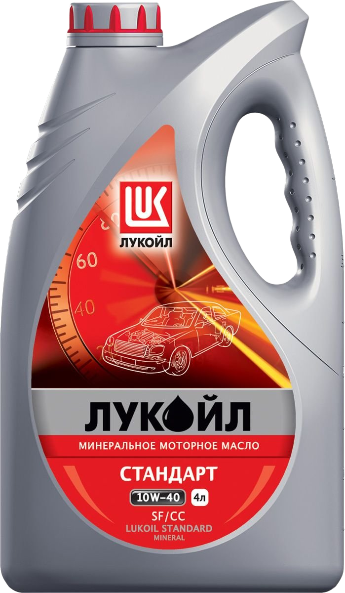 Моторное масло Лукойл Стандарт 10W40 API SF/CC, 4л (Lukoil: 19185)